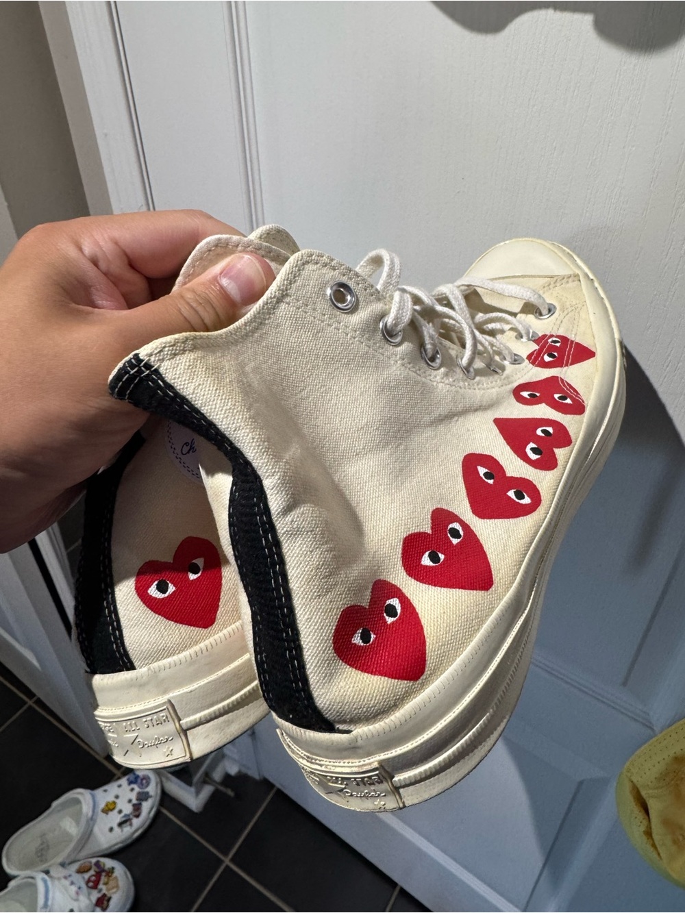 Converse x Comme Des Garçons All Star Chuck Taylor Hearts